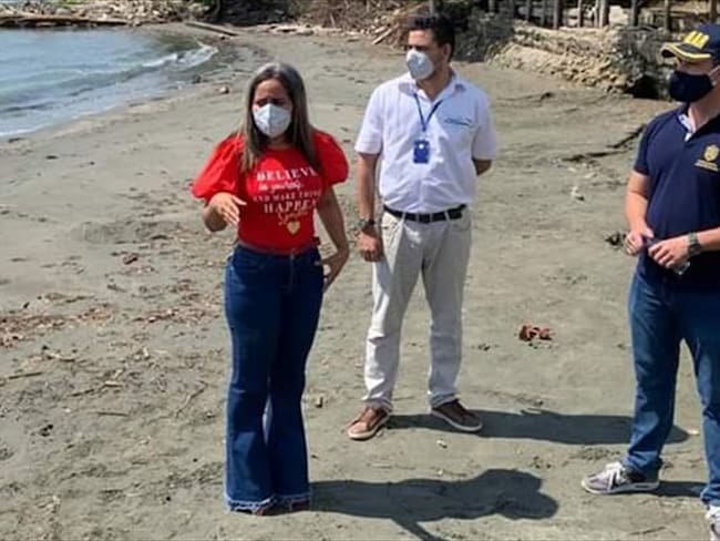 Declaran alerta amarilla en el municipio de Puerto Escondido por casos de coronavirus. Foto: Alcaldía Puerto Escondido