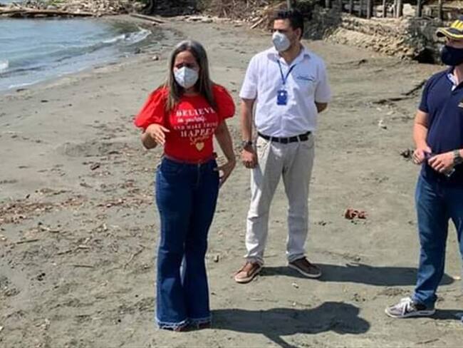 Declaran alerta amarilla en el municipio de Puerto Escondido por casos de coronavirus. Foto: Alcaldía Puerto Escondido