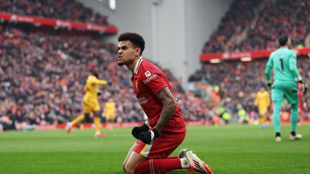 Video: con gol de Luis Díaz, Liverpool venció 2-1 al Wolverhampton por Premier League