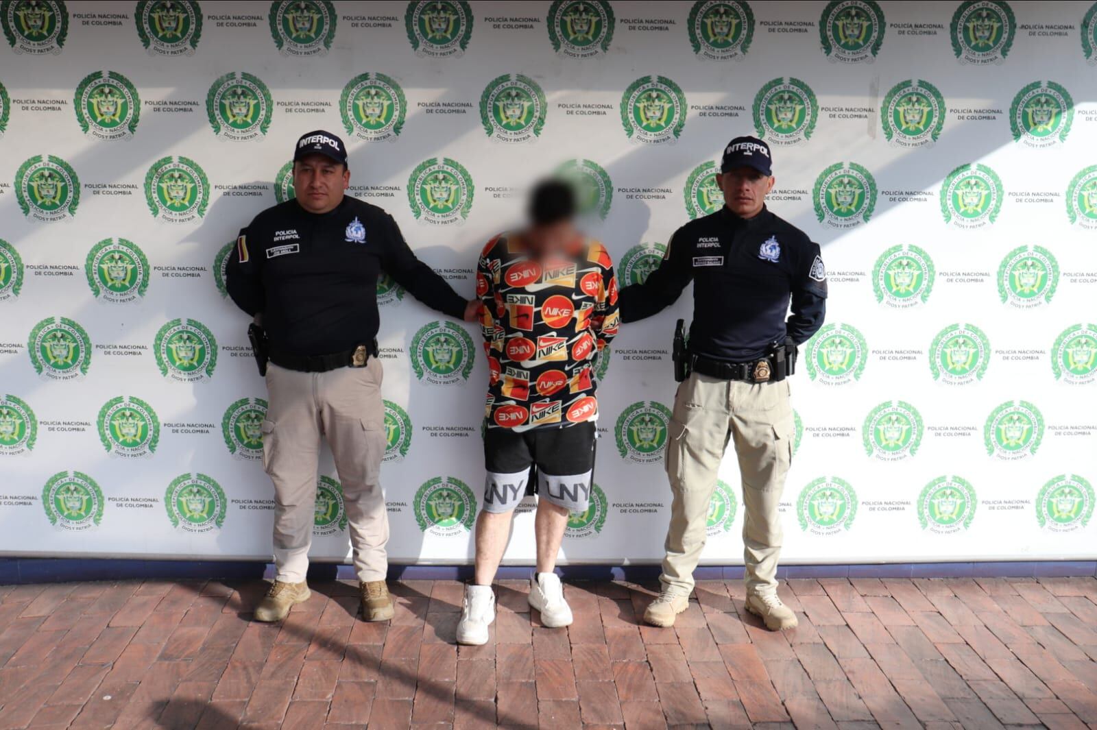 Captura de Alias 'El Mico'. Foto: Policía Nacional