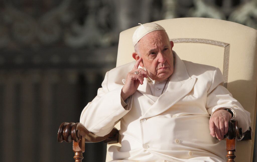 Pope Francisco. Photo by Grzegorz Galazka/Archivio Grzegorz Galazka/Mondadori Portfolio via Getty Images)