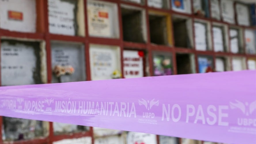 Unidad de Búsqueda ha recuperado 43 cuerpos de presuntos desaparecidos en Puerto Berrío. Foto: Cortesía: UBPD