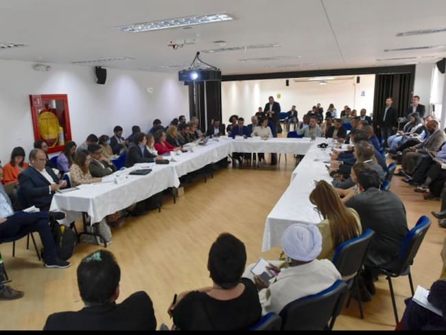 Con varias mesas de trabajo el Gobierno busca soluciones para la situación en el Bajo Cauca Antioqueño. Foto: MinInterior