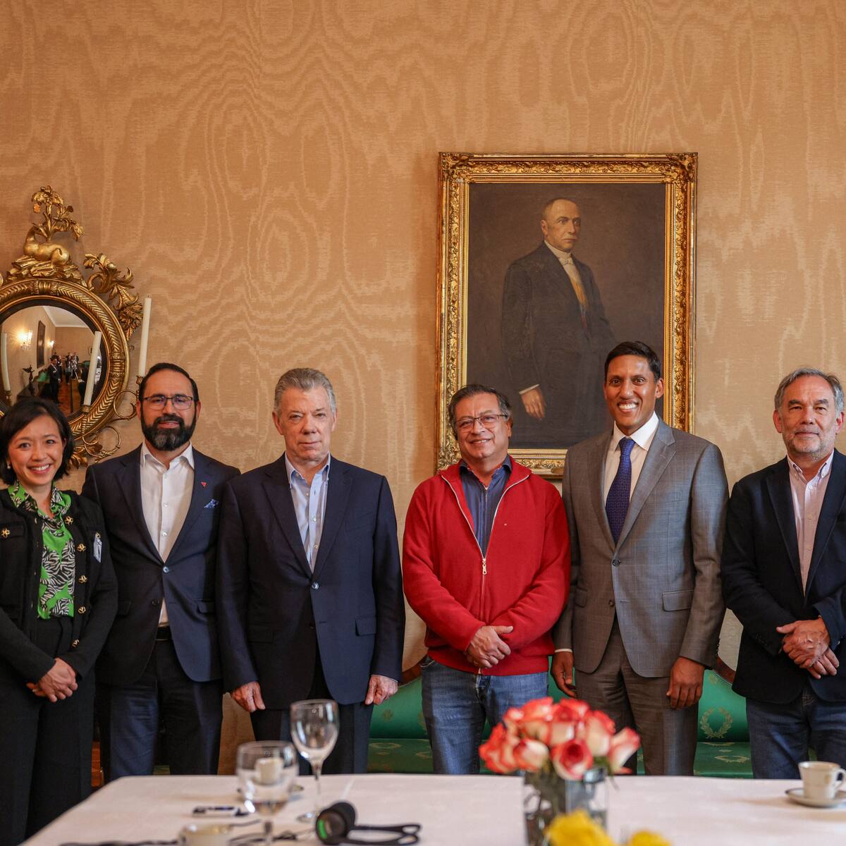 Petro se reunió con representantes de la Fundación Rockefeller