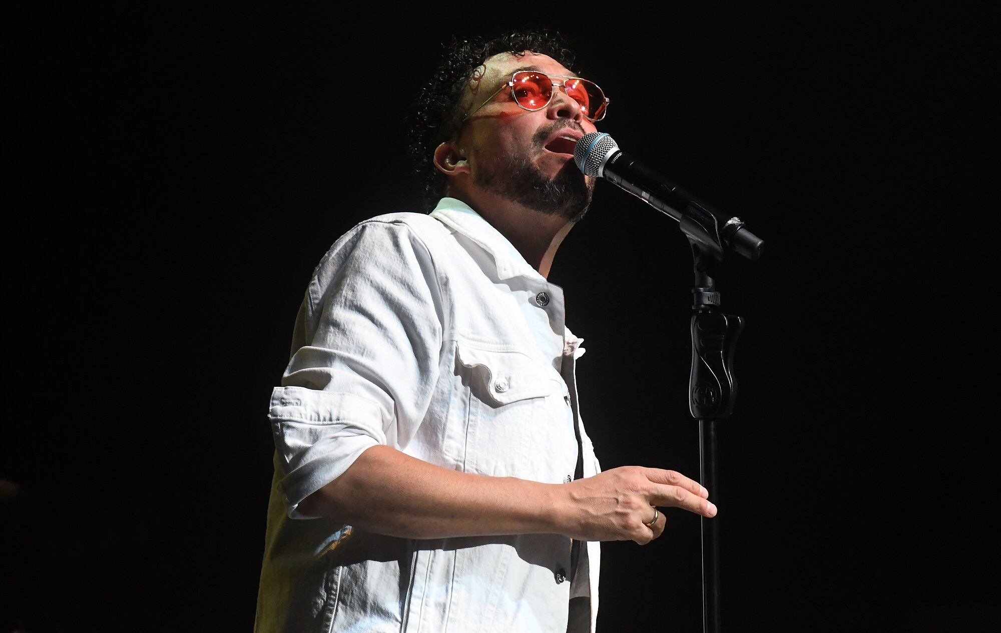 Andres Cepeda en concierto en el Hard Rock en Orlando, Florida. (Photo by Gerardo Mora/Getty Images)