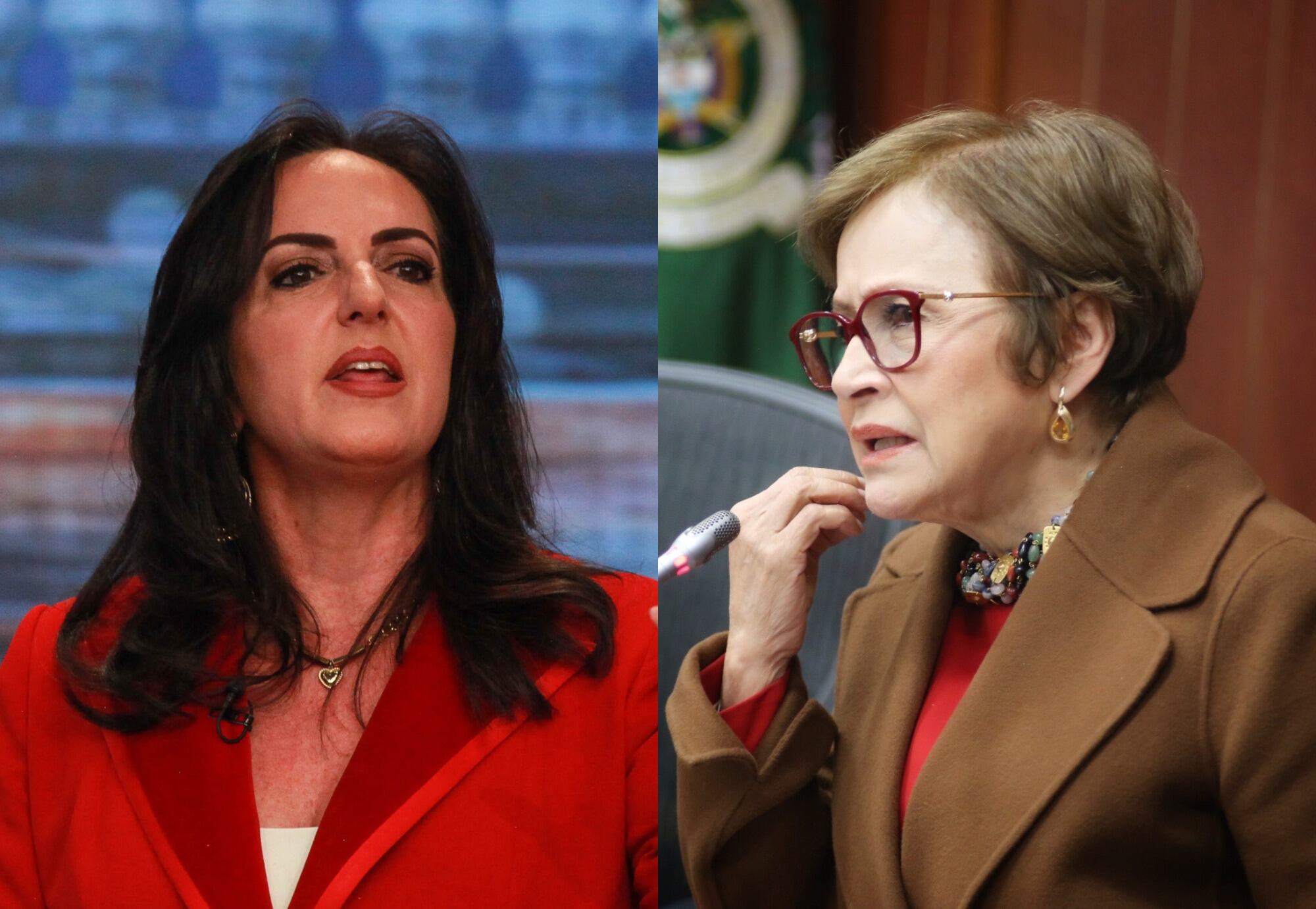 María Fernanda Cabal y Jahel Quiroga | Fotos: Colprensa