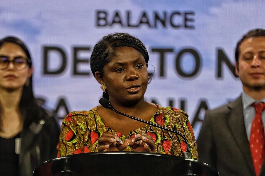 Vicepresidenta Francia Márquez. Foto: Colprensa.