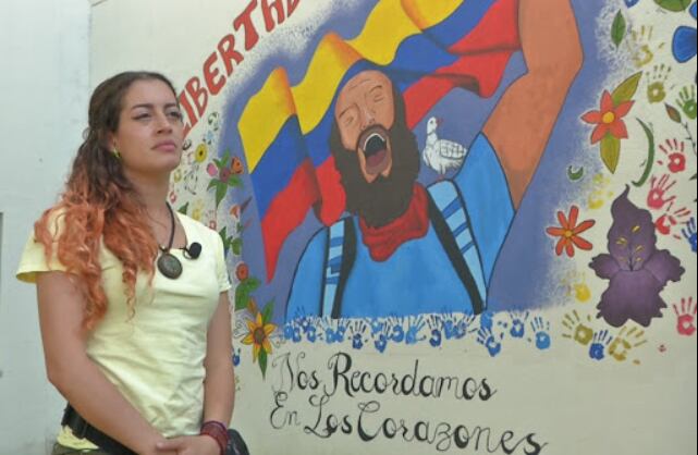 Hhermana de Lucas Villa, Sidssy Uribe. Foto: Cortesía Alcarajo.org.