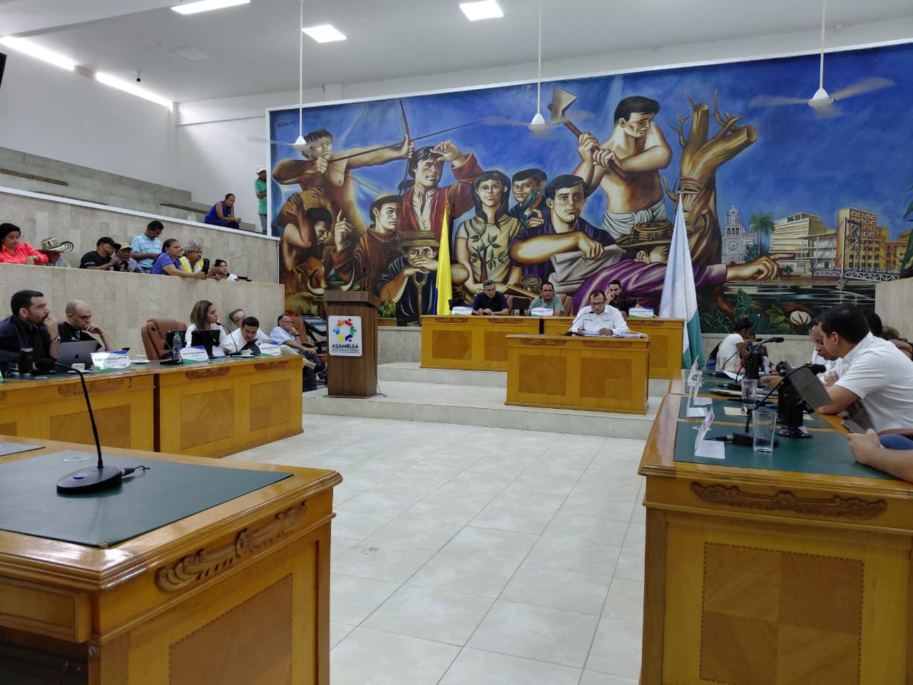 Asamblea de Córdoba. Foto: La W/Claudia Hernández.