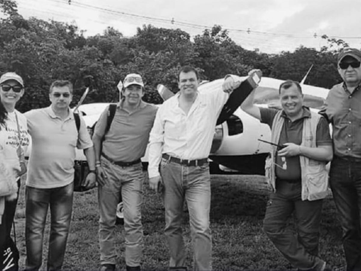 Duque rinde homenaje al doctor Fabio Grandas tras fallecer en un accidente aéreo en Ubaté