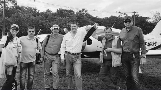 Además, emitió un video en el que los compañeros de la brigada área exaltaron su labor.. Foto: Cortesía: Presidencia