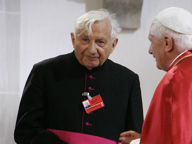 Georg Ratzinger, hermano del papa emérito Benedicto XVI, murió a los 96 años. Foto: Getty Images