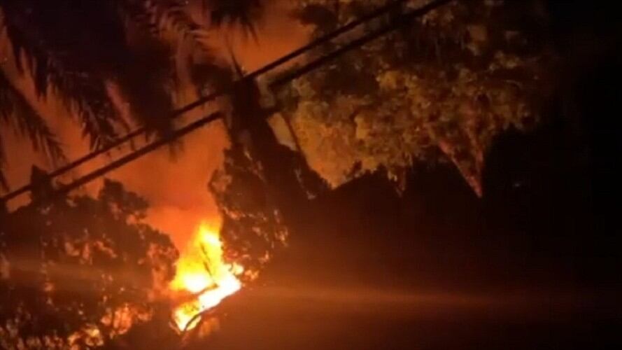 Acción violenta en el municipio de Tibú, Norte de Santander . Foto: Cortesía W Radio