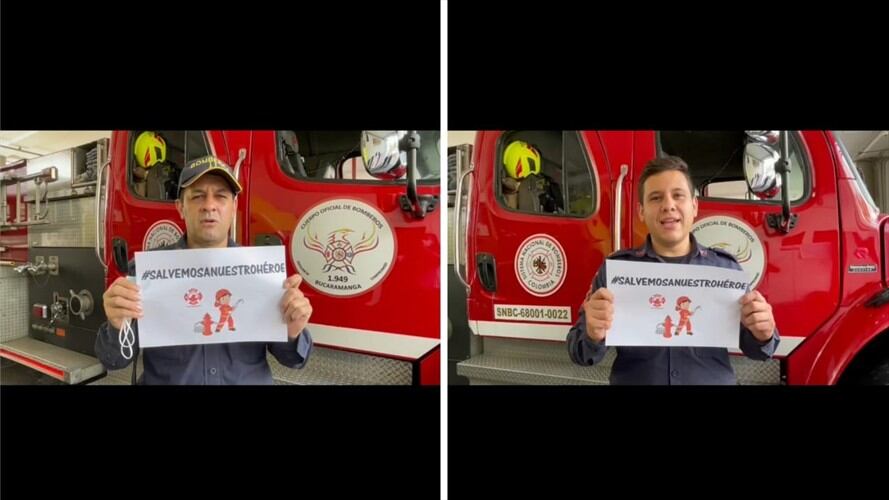 bomberos Bucaramanga . Foto: