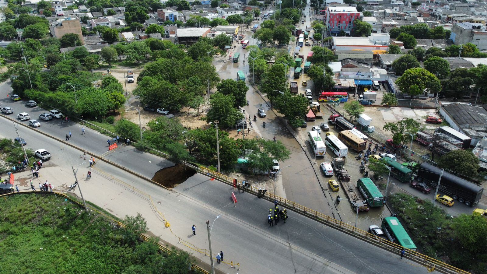 Puente Soledad. Foto: Gobernación del Atlántico
