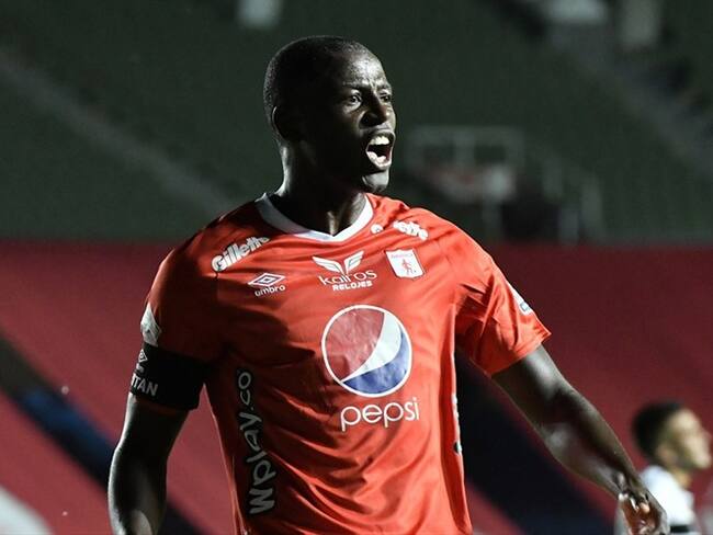 Adrián Ramos, delantero del América de Cali. Foto: Colprensa - Cortesía Dimayor