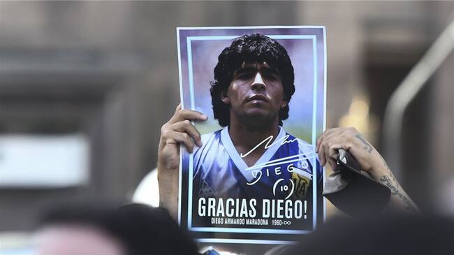 Velorio de Maradona. Foto: Rodrigo Valle/Getty Images