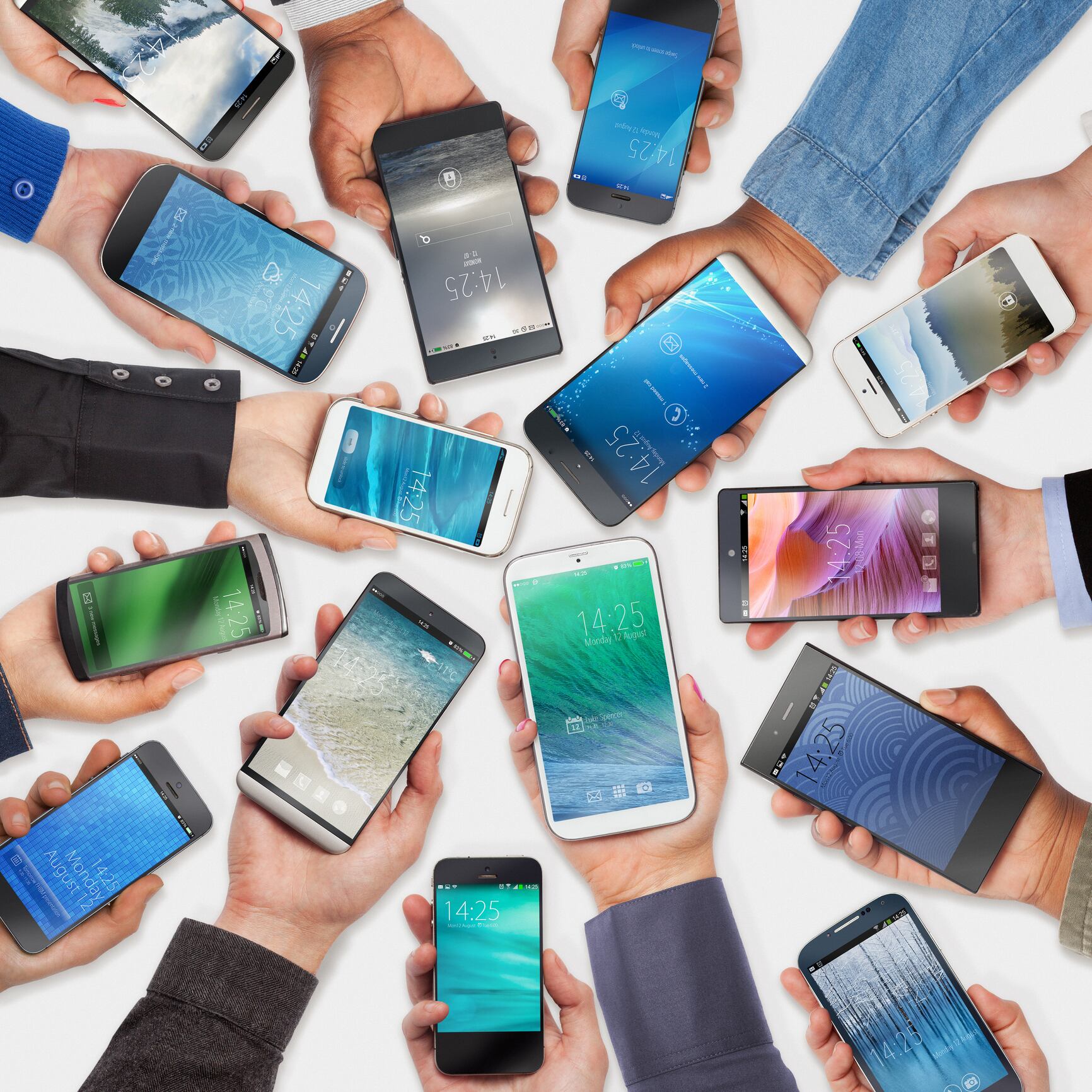 Imagen de referencia, Celulares. Foto: Getty Images.