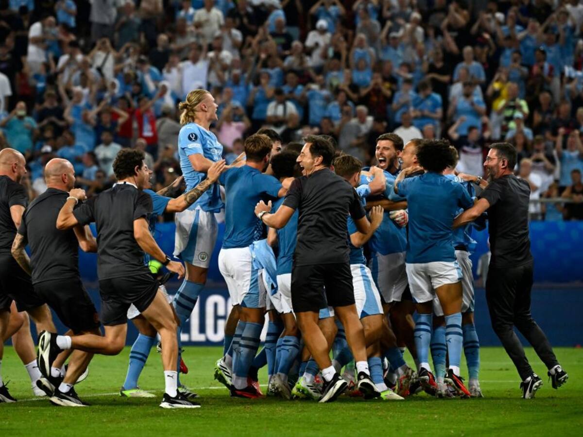 Manchester City venció al Sevilla en penales y ganó la Supercopa de Europa
