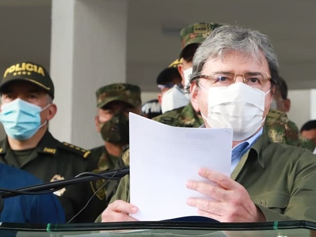 Llano Verde ha vivido las 72 horas más difíciles de la historia reciente de Cali. Foto: Cortesía Ministerio de Defensa