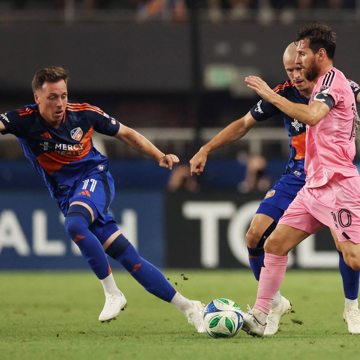 El Inter Miami de Lionel Messi cayó goleado 3-0 ante Cincinnati en la MLS
