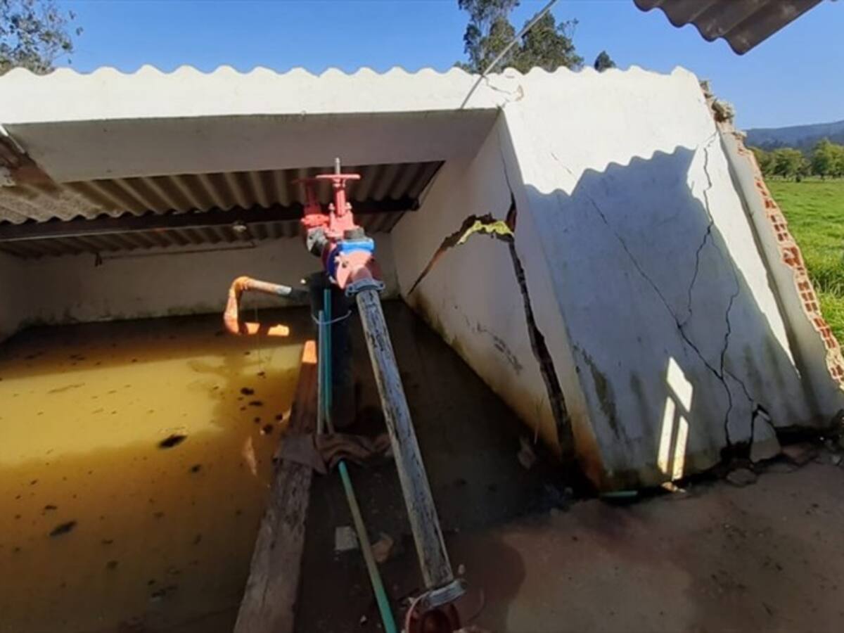 Boyacá: Denuncian en Tinjacá abandono de pozo profundo y red de distribución