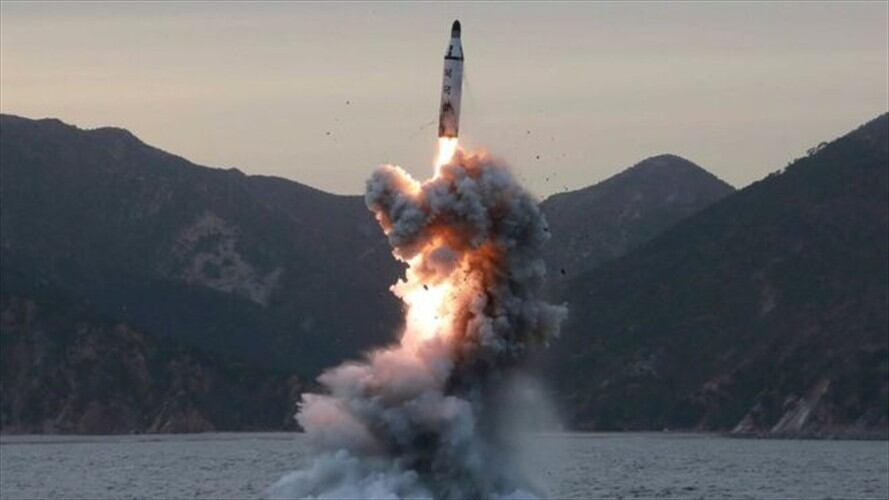 En los últimos 13 meses Pyongyang hizo dos pruebas nucleares y lanzó más de 20 misiles balísticos (imagen de archivo). Foto: EPA / KCNA
