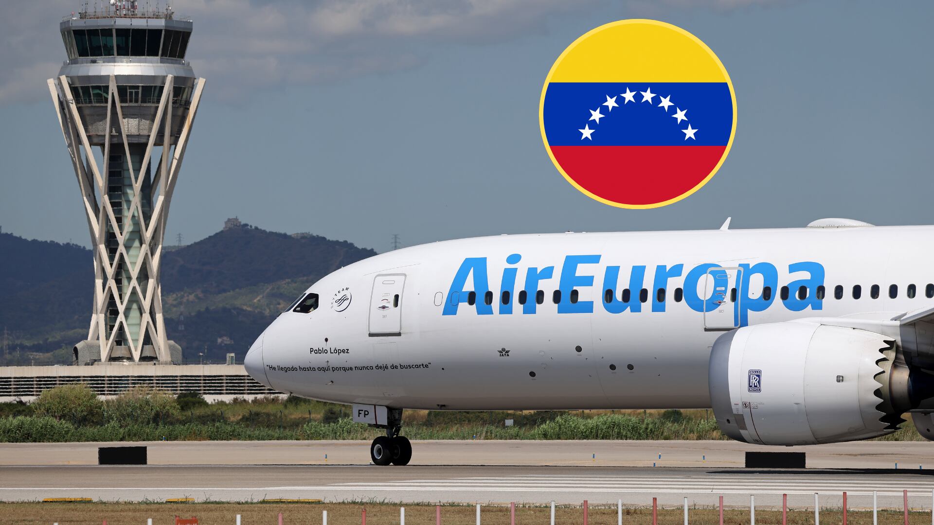 Boeing 787 de Air Europa en el Aeropuerto de Barcelona El Prat en julio de 2025. FOTO: Joan Valls/Urbanandsport/Getty Images