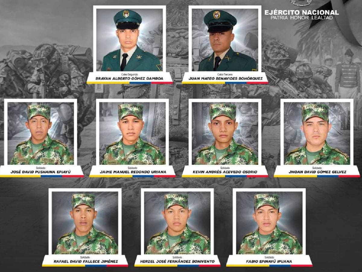 Realizarán plantón por atentado contra el Ejército Nacional en el Catatumbo