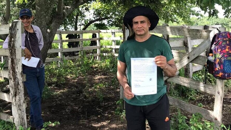 Restituidos predios a familias víctimas del paramilitarismo en el Magdalena. Foto: Cortesía Unidad de Restitución