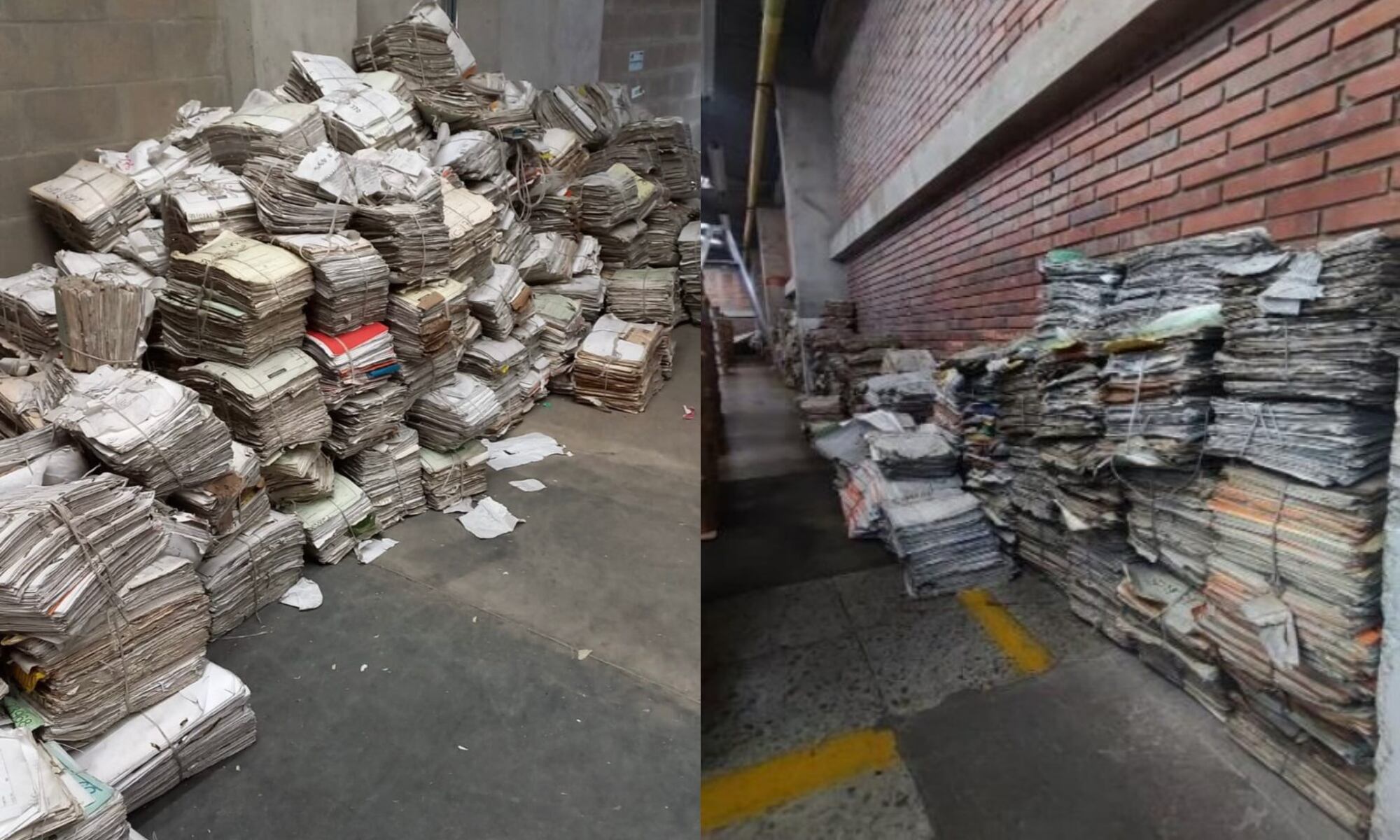 Bodega de la Rama Judicial. Foto: Suministrada