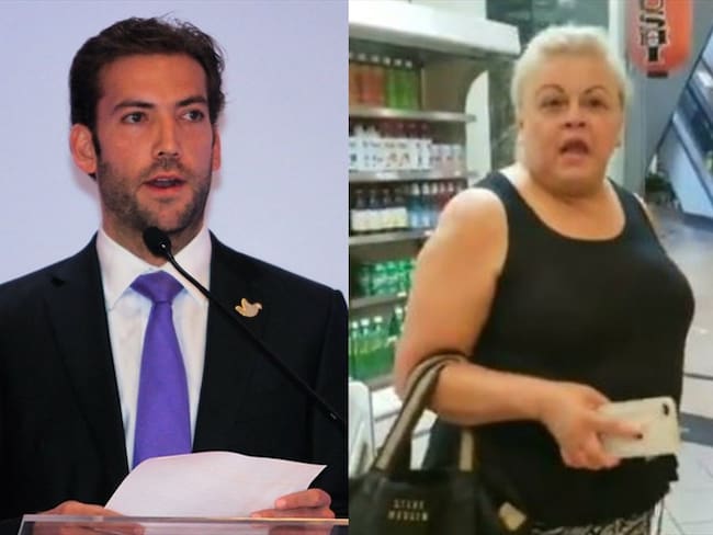 El recital de insultos que recibió Martín Santos por parte de una señora. Foto: