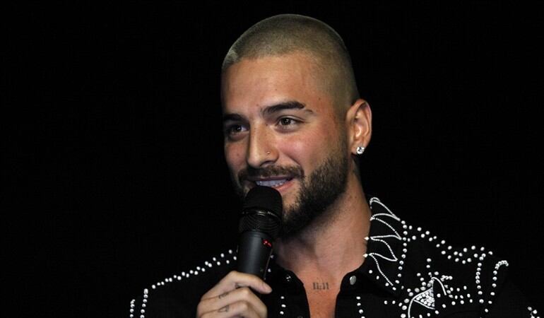 Cantante colombiano Maluma . Foto: Fredy Builes/Getty Images