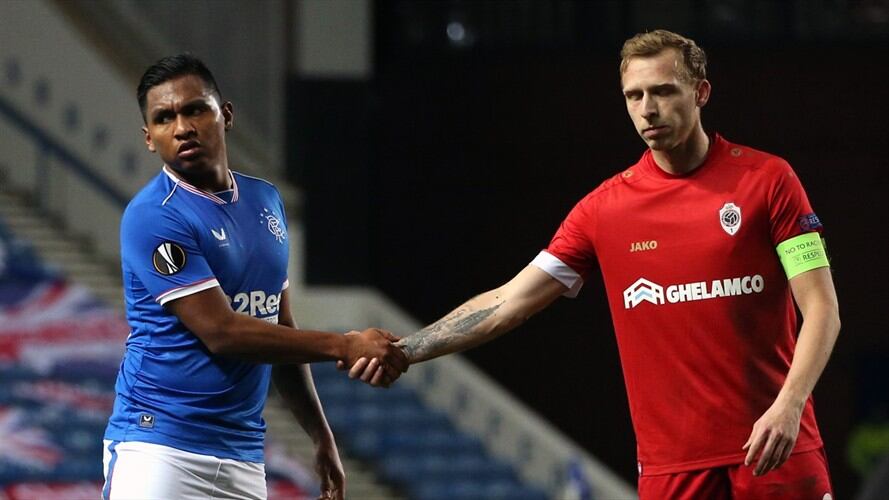 El gesto de ‘fair play’ de Alfredo Morelos que le dio la vuelta al mundo. Foto: Andrew Milligan/PA Images via Getty Images