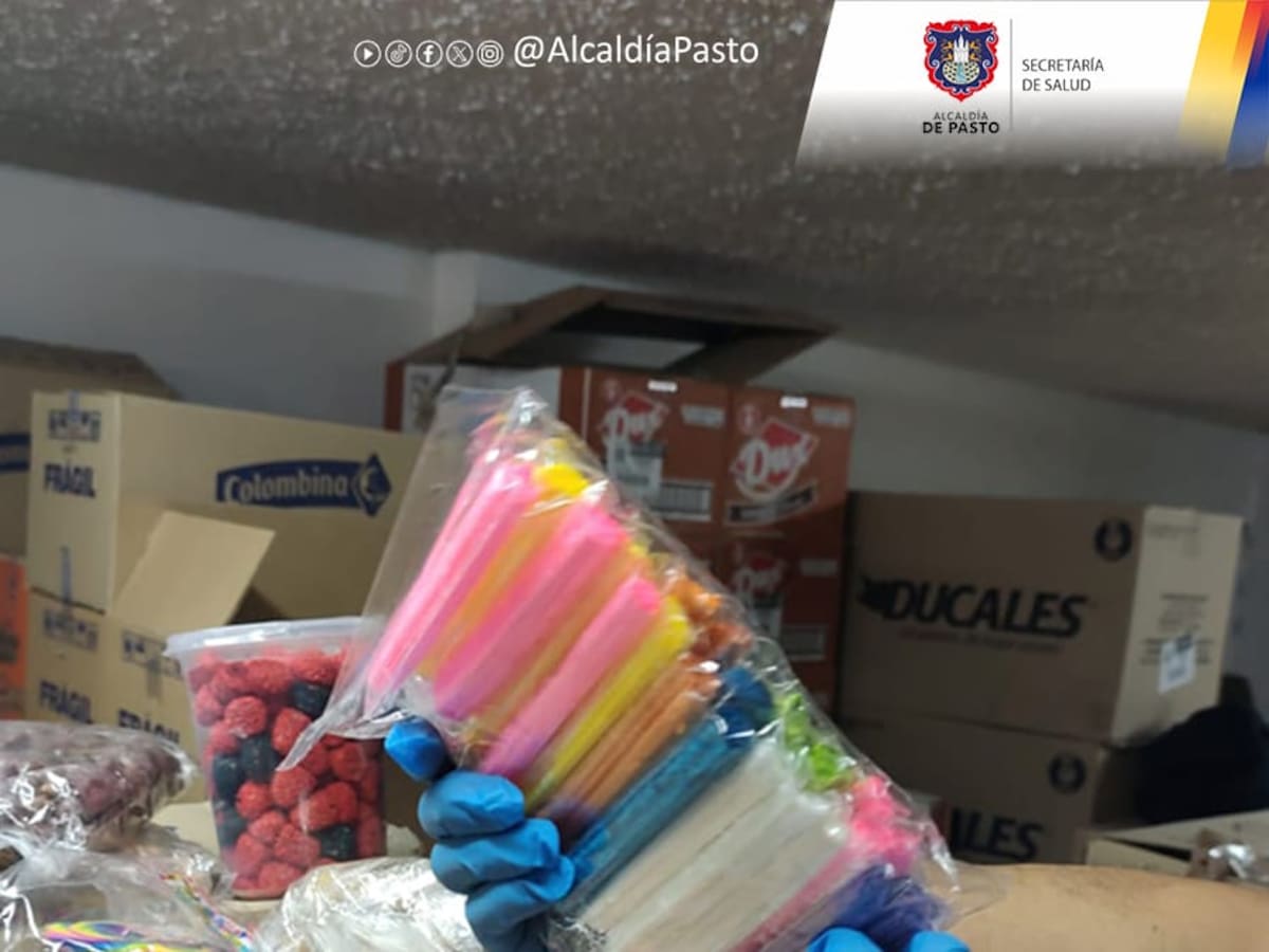 Destruyen cerca de 50 kilos de dulces en Pasto por irregularidades sanitarias previas a Halloween