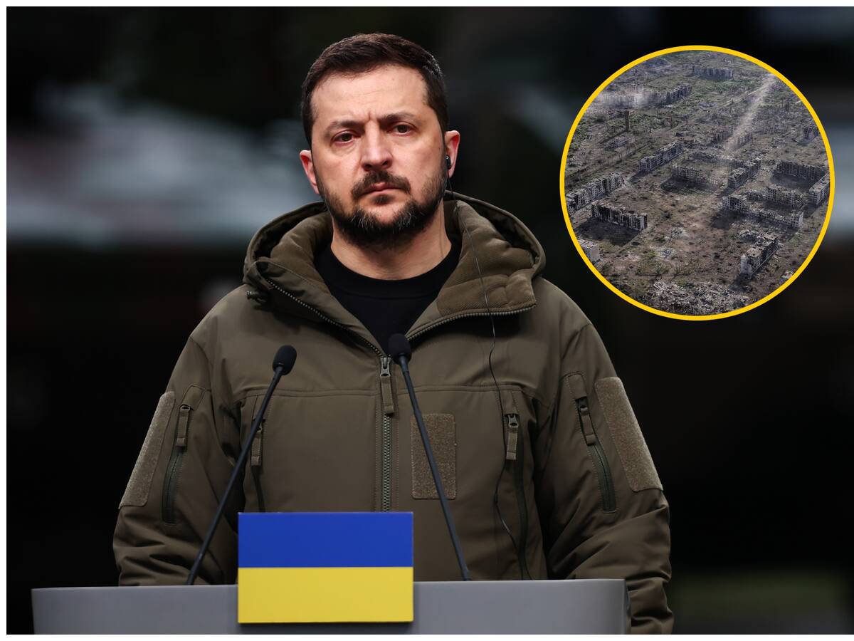Zelenski calificó de “desinformación” las noticias sobre la toma rusa de Chásiv Yar