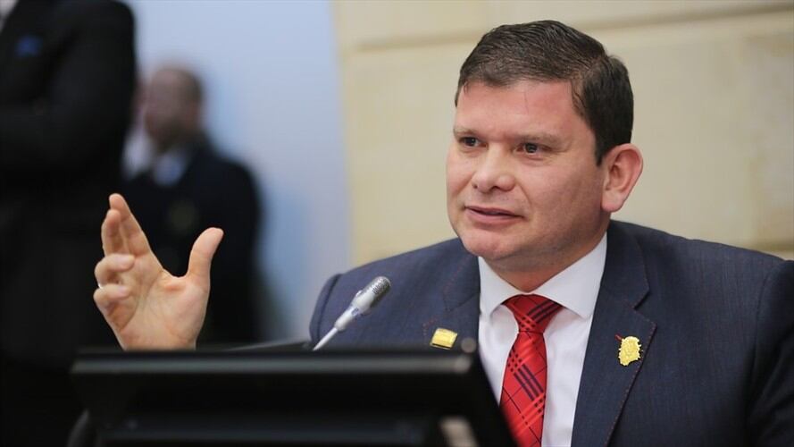 John Milton Rodríguez, senador del partido Colombia Justa Libres. Foto: Colprensa