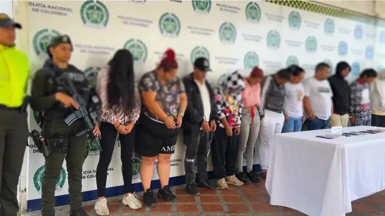 Foto suministrada por la Policía Metropolitana de Pereira