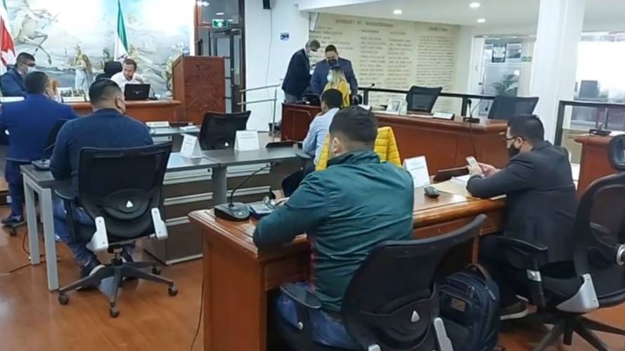 Por procesos notariales y de registro para la entrega de las escrituras que podría ser de unos 15 días. Foto: Concejo de Tunja