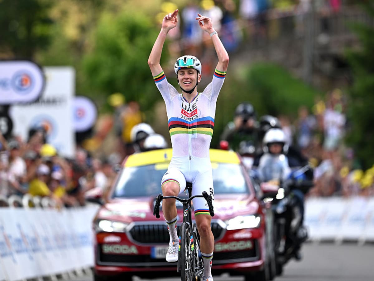 Pogacar se exhibe y gana la etapa 6 del Tour de Francia: Egan Bernal, el mejor colombiano