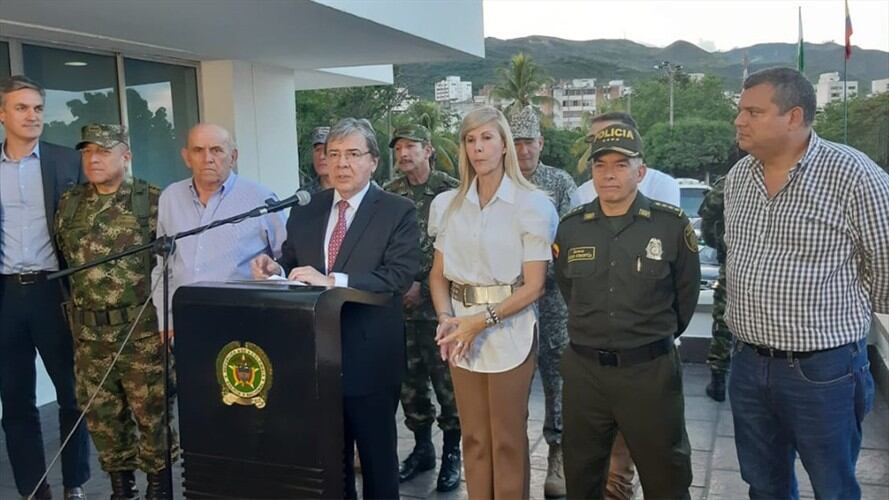 Aumento del pie de fuerza en Cali se mantendrá: Ministro de Defesa . Foto: Redacción W Radio