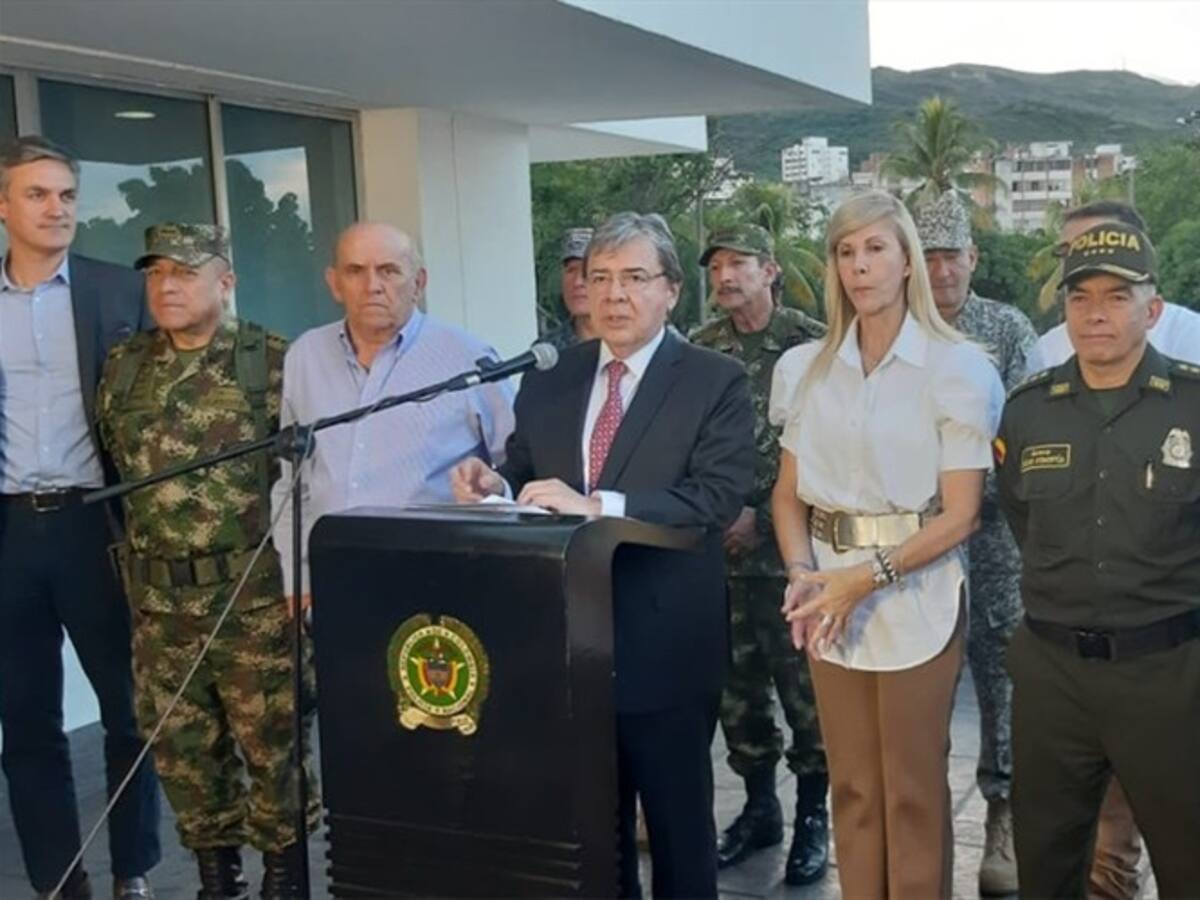 Aumento del pie de fuerza en Cali se mantendrá: ministro de Defensa