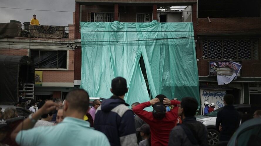 Identifican cuerpos de la explosión de Engativá. Foto: Colprensa