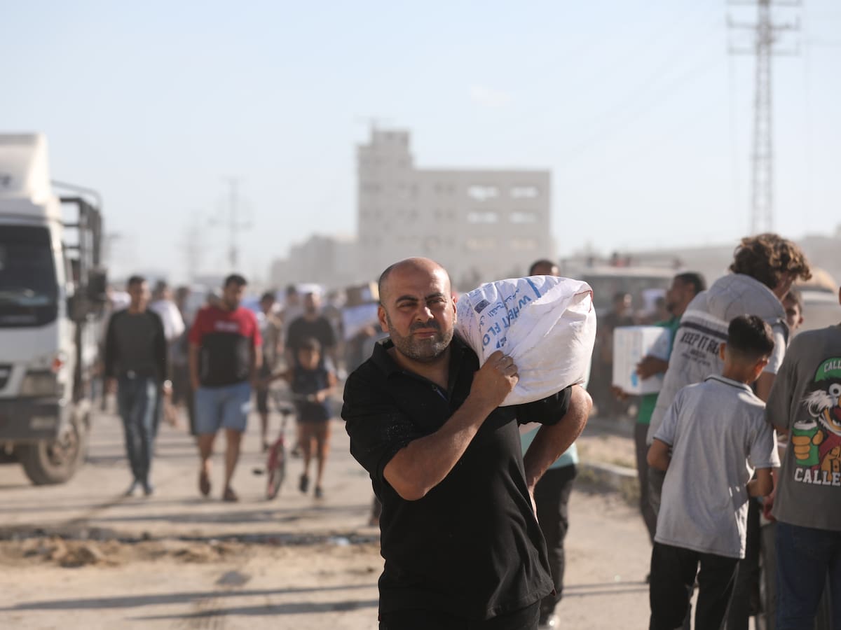 Israel dijo que entraron 121 camiones de ayuda a Gaza este 28 de mayo