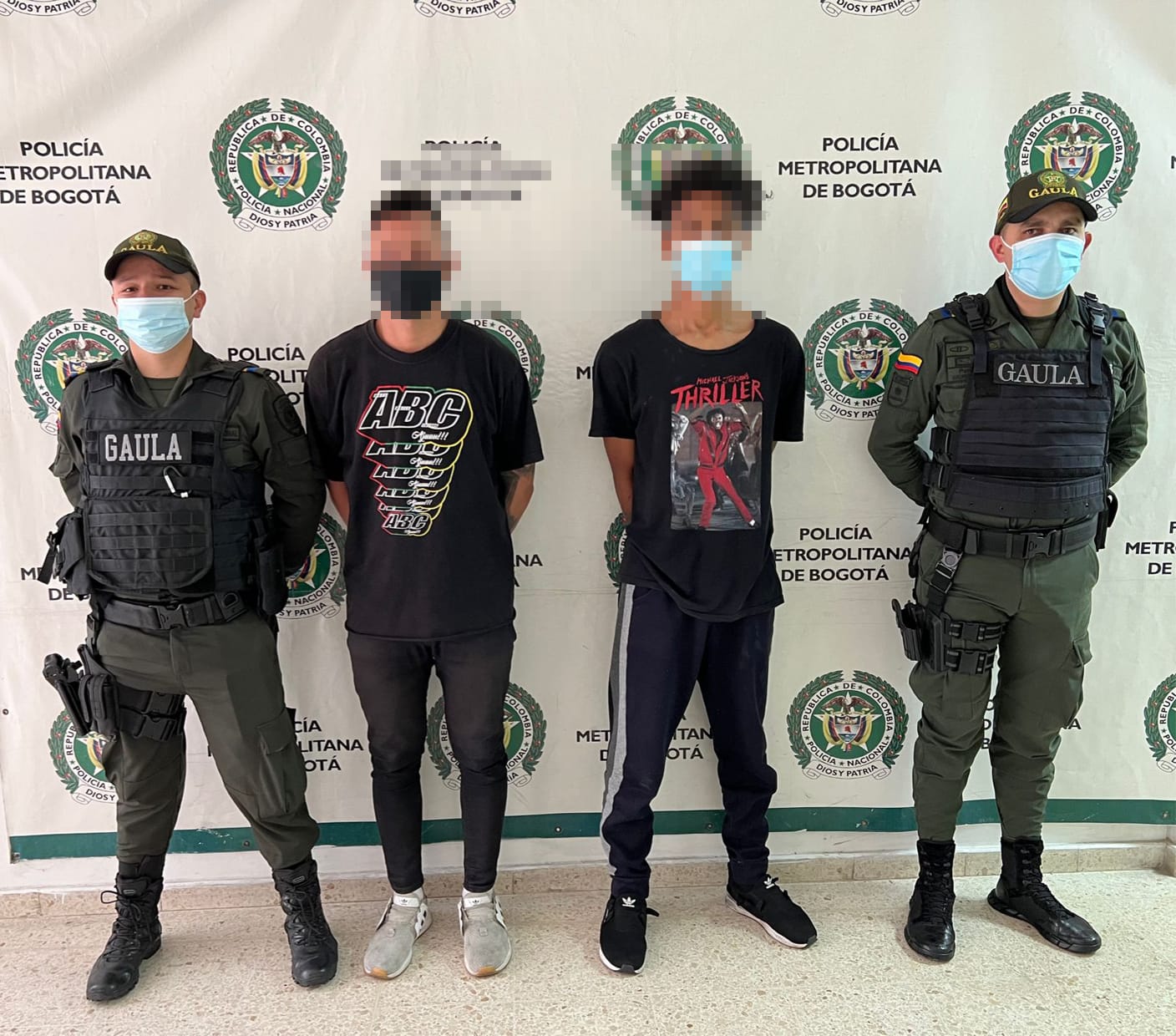 Capturan a novio de mujer francesa que se autosecuestró en Bogotá para pedirle dinero. Foto: Cortesía Policía