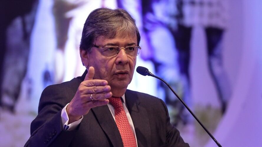 El canciller Carlos Holmes Trujillo reiteró que la información entregada por el funcionario no es cierta. Foto: Colprensa