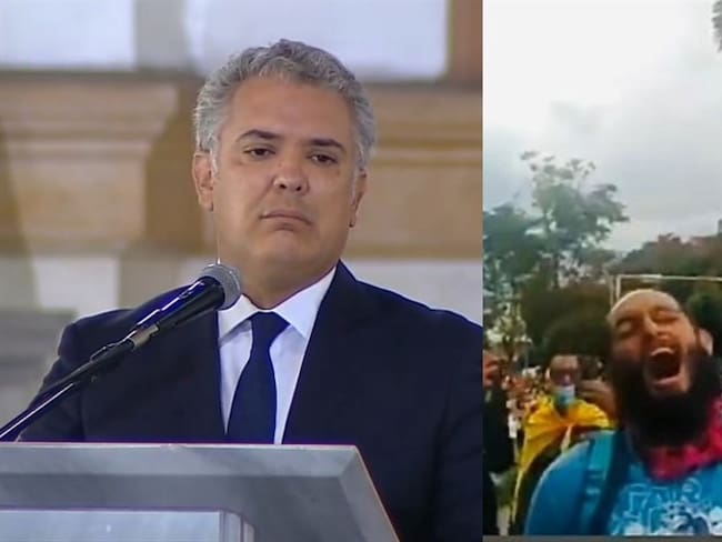 El presidente Iván Duque lamentó la muerte del joven Lucas Villa. Foto: Colprensa