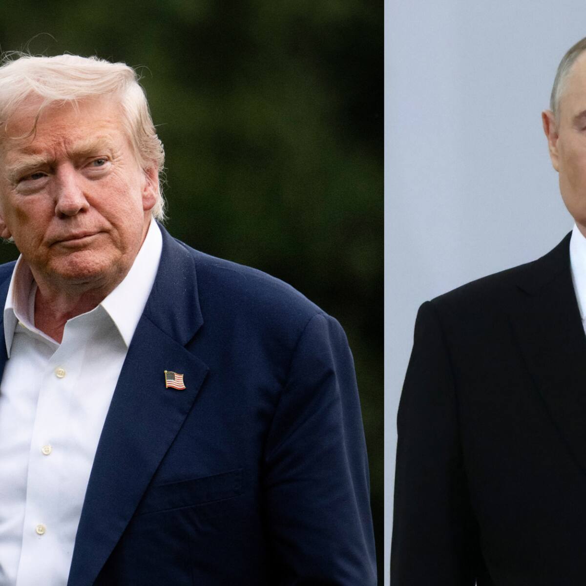 Trump dijo que “hay muchas posibilidades” de una reunión con Putin “muy pronto”