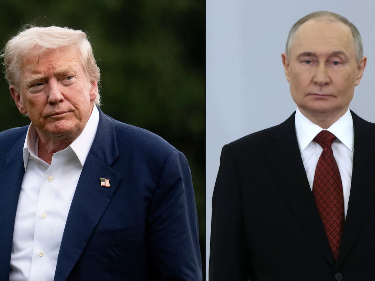 Trump dijo que “hay muchas posibilidades” de una reunión con Putin “muy pronto”