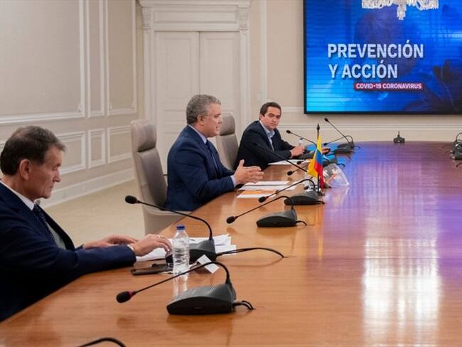 “No se está cocinando una reforma tributaria”: Iván Duque . Foto: presidencia